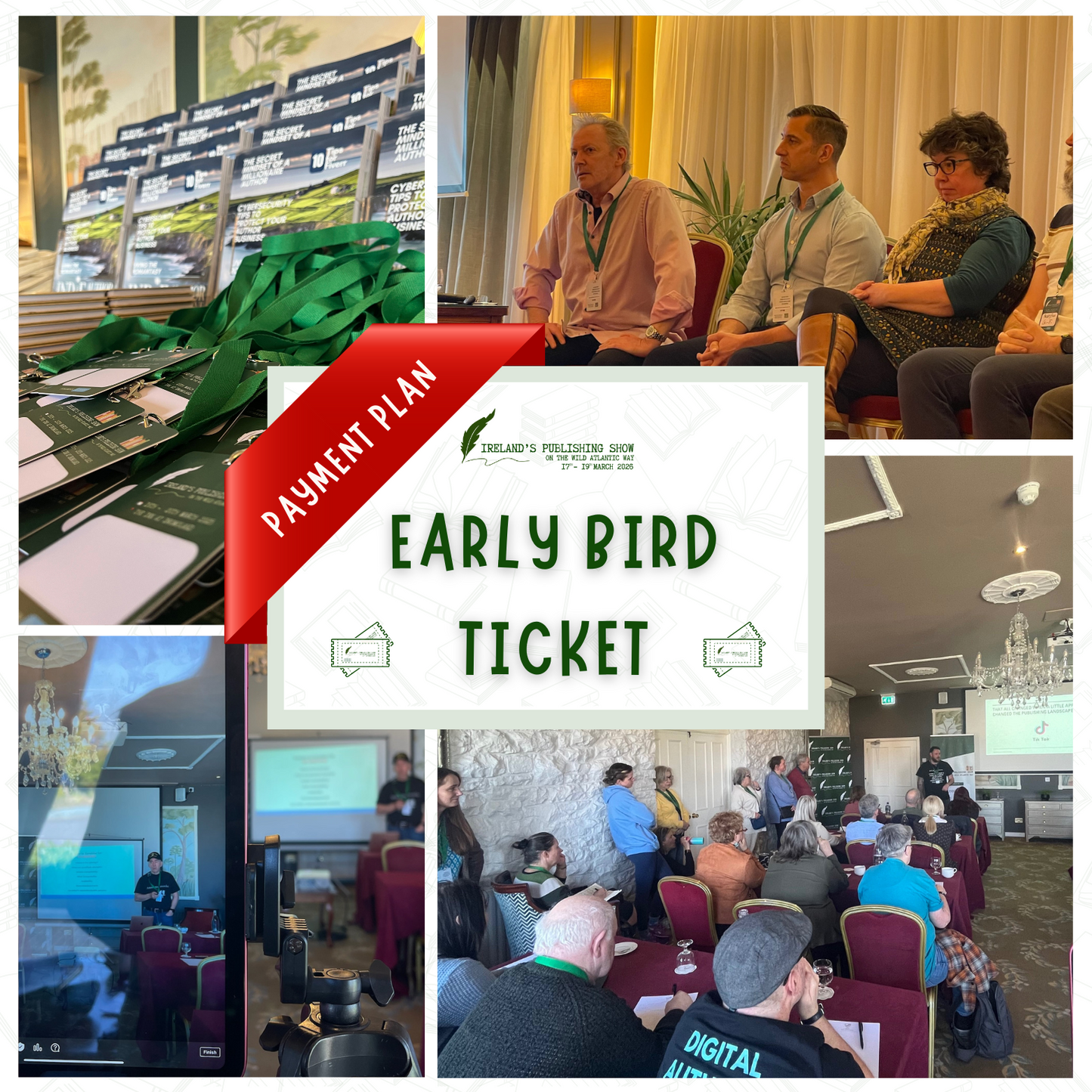 Early Bird Ticket - Payment Plan (€269)